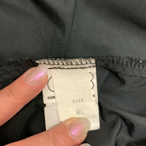 CB Sports Color Block Windbreaker Jacket Men's ML Black Blue Pink Retro - Picture 4 of 4